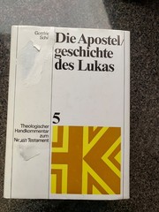 Die Apostel Geschichte des Lukas