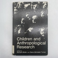 Children And Anthropological Research Hardcover By Barbara Butler