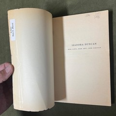 ISADORA DUNCAN Her Life, Her Art, Her Legacy by Walter Terry – PB – 1st Ed