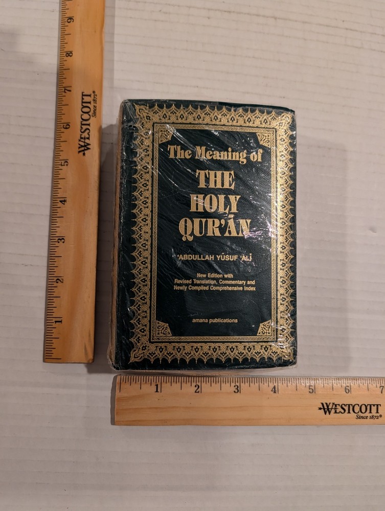 The Meaning of the Holy Qur’an; pocket size paperback