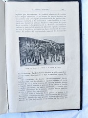 La Guerra Europea (1914-1918) Antique Book Gonzalo Calvo