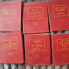Little Leather Library Miniature Leather Bound Set 1920 HC English