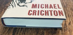 Jurassic Park Michael Crichton 1990 Hardcover First Edition/3rd Print