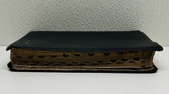 Vntg Black Oxford KJV HOLY BIBLE Leather New Scofield Edition Thumb Index c.1967