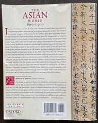 The Asian World, 600-1500 (CA Edition) by Des Forges & Major. 2005 O.U.P. GC