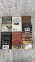 Western Action Adventure Lot of 6 Paperback Kammen Adkins Boggs Cannon LeMay