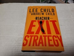 Exit Strategy by Andrew Child and Lee Child (2025, HC) FLAT SIGNED x 1 1st/1st