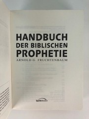 Handbuch der biblischen Prophetie – Arnold G. Fruchtenbaum 73607