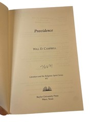 Providence Will D. Campbell 2002 Southern History Religious Spirit Baylor Press
