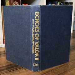 Echoes of Valor II – Karl Edward Wagner (1st edition 1st print HC) Tor, 1989