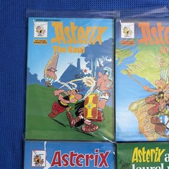 LOT OF 6 ISSUES ASTERIX by GOSCINNY & UDERZO COMICS Vintage RARE MAGAZINES GR