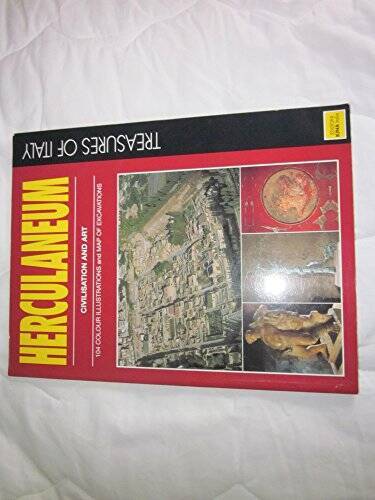 Herculaneum – Civilisation and Art – 104 Colour Illustrations and Map of – GOOD