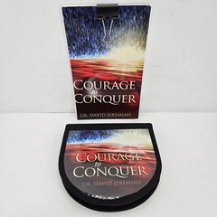 Courage To Conquer Dr. David Jeremiah CDs/STUDY GUIDE USED & NEW!!