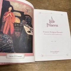A Little Princess (Leatherbound Classics) by France’s Hodgson Burnett -1st Ed VG
