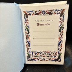 Holy Bible: Catholic Wedding Edition – Luxury Premium Fireside Bonded Leather