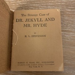 1920’s? Little Leather Library Book Dr. Jekyl And Mr. Hyde, Robert K. Haas