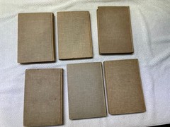 Lot of 6 Vintage Hardy Boys Books F. W. Dixon 1920s-30s-40s-50s Tweed Hardcover