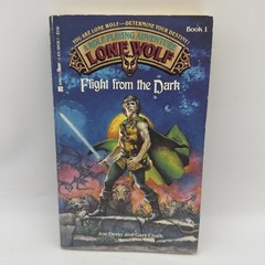 LOT OF 5 LONE WOLF BOOKS – ROLE PLAYING ADVENTURE BOOK 1, 2, 3, 5, 10 – RARE HTF