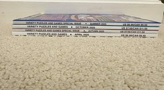 Lot of 4 New Penny Press Variety Puzzle Books – Variety Puzzles & Games