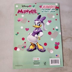 Disney Junior Minnie Mouse Girls Jumbo Activity & Color Coloring Book Daisy Duck