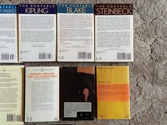 Mixed Lot 17 Penguin Paperback Books: STEINBECK JOYCE KEROUAC BLAKE VIRGIL +++