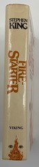 Stephen King FIRESTARTER TRUE 1st Edition/1st Printing Viking Press $13.95 DJ