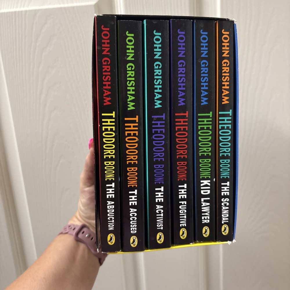 Theodore Boone 6-Book Box Set by John Grisham (2019, Box or Slipcased /…