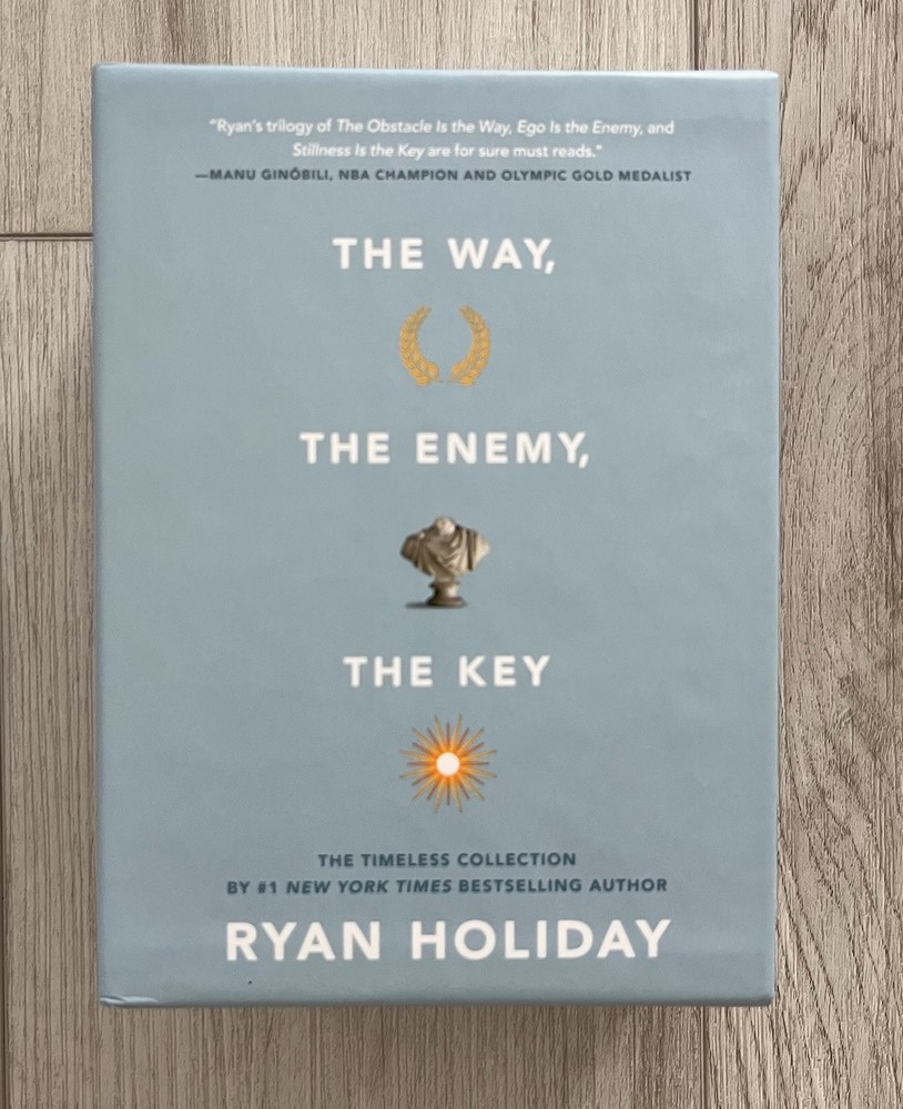 The Way, the Enemy, and the Key Boxed Set of 3 Books Ryan Holiday