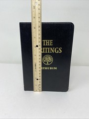 The Writings (Kethubim) JPS Leatherbound Masoretic Text Gilt Edges Ribbon Marker