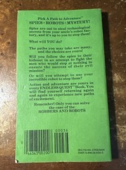 1983 TSR Endless Quest Book #9 – Robbers and Robots by Mike Carr 1st Printing
