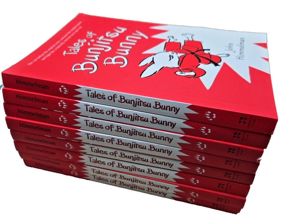 Tales of Bunjitsu Bunny – Lot of 8 Paperbacks NEW – by John Himmelman