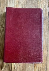 Out of Print – 9814A – Burgundy Oxford NRSV with Apocrypha, Genuine Leather