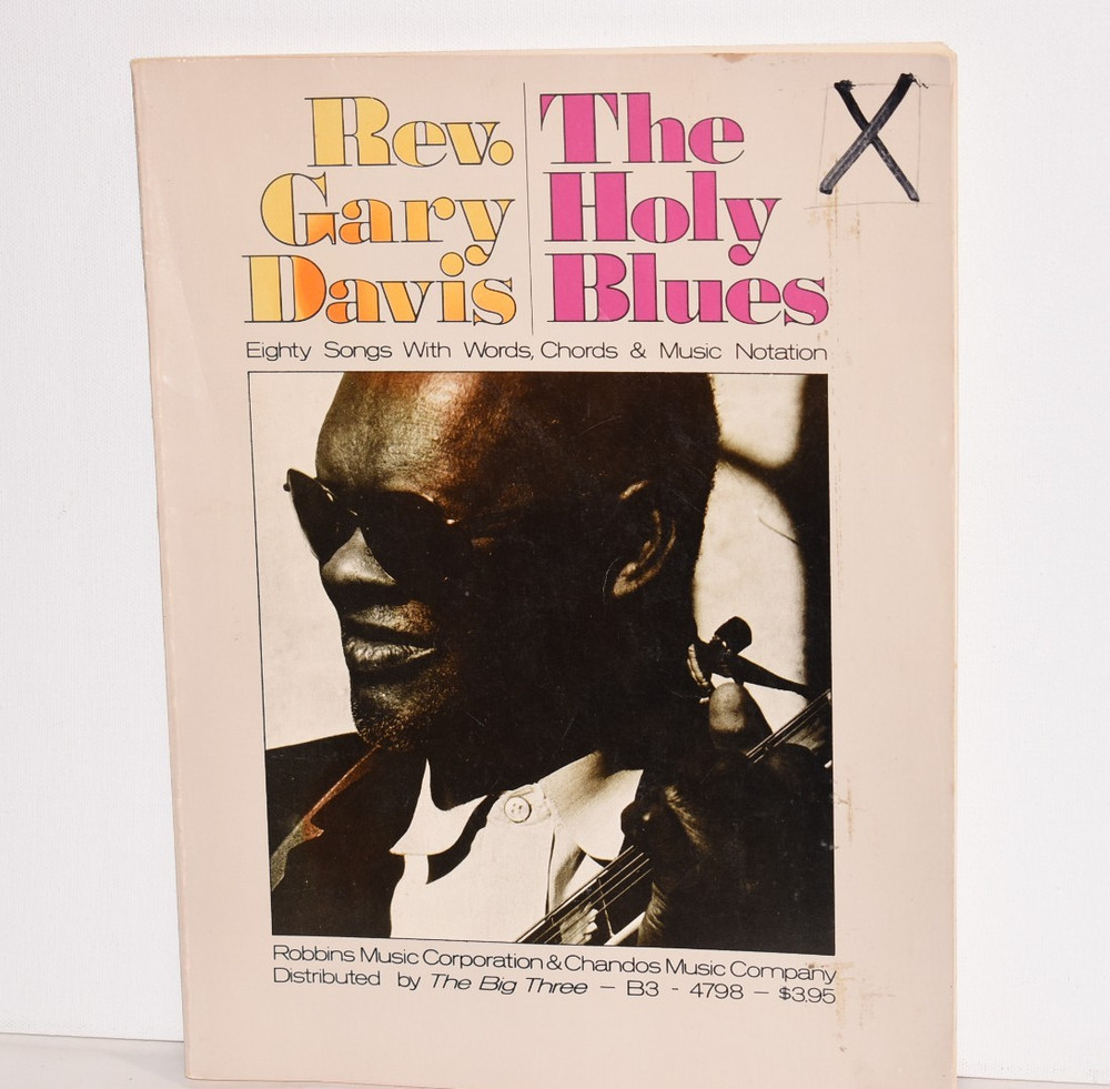 Rev. Gary Davis: The Holy Blues Robbins Music Corporation 1970