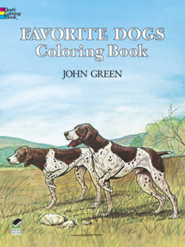 Favorite Dogs Coloring Book – Paperback By Soren Robertson – GOOD
