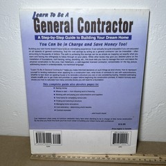 Learn To Be A General Contractor Build Your Dream House or Do a Renovation 2002