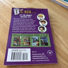 A to Z Mysteries: the Talking T. Rex by Ron Roy (2003, Trade Paperback)