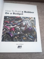 Motorbooks Workshop How to Build a Bobber on a Budget Motorcycle Hobby Shop