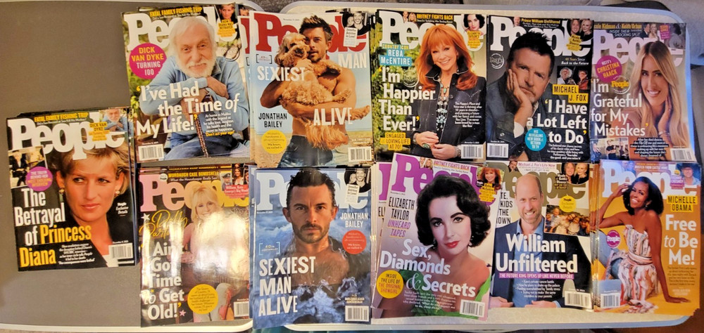 PEOPLE Magazine – Choice- Mix & Match Your Favorite Issue or Cover – Great Price