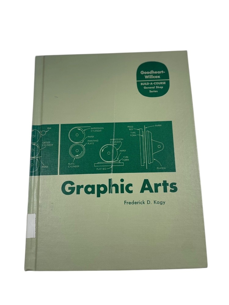 Graphic Arts Kagy 1970 Printing & Publishing Goodheart-Willcox