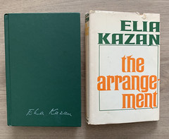 The Arrangement ELIA KAZAN 1967 Hardcover w/ Dust Jacket 544 Pages