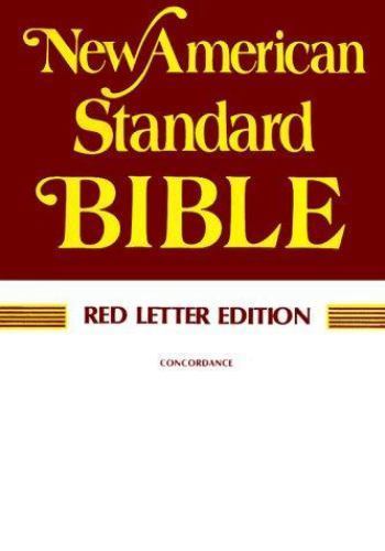 Holy Bible New American Standard: Red Letter Ed- Bible, 9780879810979, paperback
