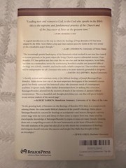 Covenant and Communion The Biblical Theology of Pope Benedict XVI Scott Hahn