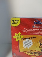 First Puzzle Book Dinosaurs 5 Puzzles Inside for 3+ Years Sealed
