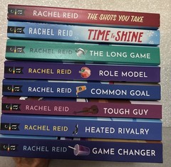 Heated Rivalry 8 book Set GAME CHANGER Series RACHEL REID Paperbacks