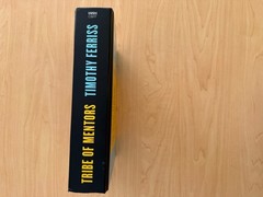 SIGNED Tribe of Mentors by Timothy Ferriss, Tim Ferriss, autographed, used