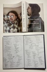 DAVE GROHL “The Storyteller” 2021 HARDCOVER First Edition 7th Print NIRVANA FOO