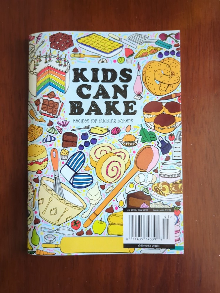 KIDS CAN BAKE MAGAZINE – Recipes for Budding Bakers RP