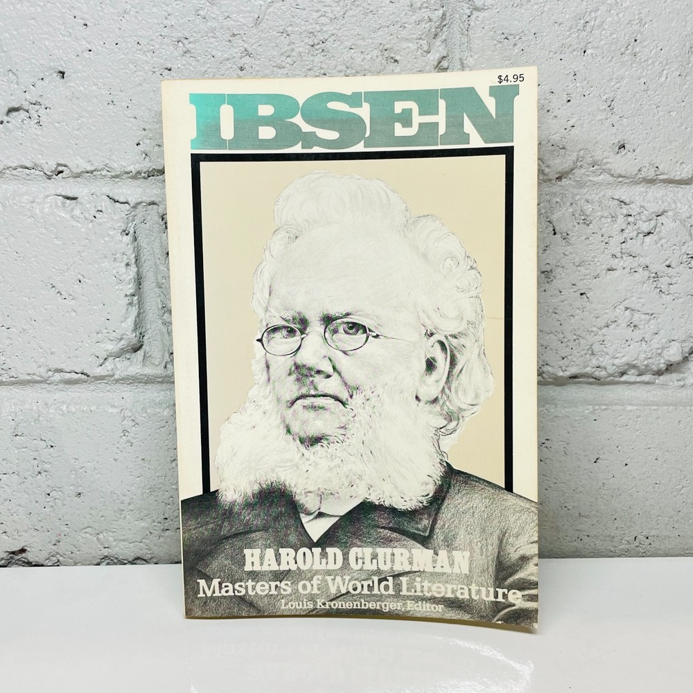 Ibsen by Harold Clurman (Paperback Book) Biography, Drama Studies