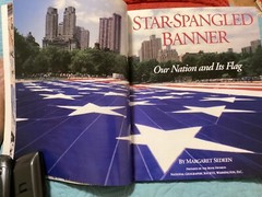 STAR-SPANGLED BANNER SOFTCOVER BOOK/ NATIONAL GEOGRAPHIC,232 PAGES/FREE POSTAGE!