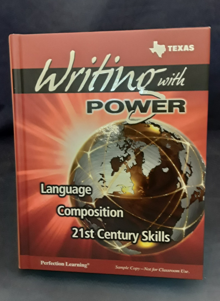 Writing with Power Teacher Wraparound Edi Language Composition 2011 HB BN 250605